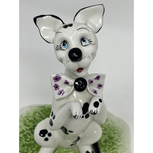 Vtg Dalmatian Dog Collectible Italian Designer Zampiva Porcelain Italy Figurine - Picture 7 of 9